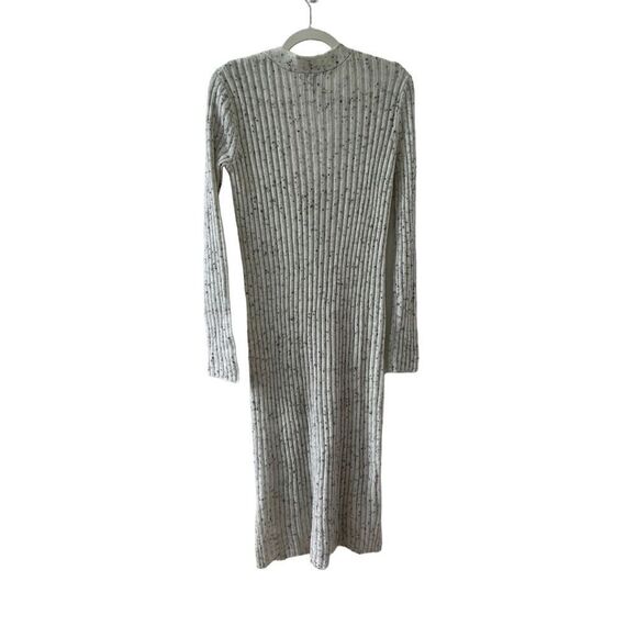 Peyton Jensen Button-Front Speckled Long Cardigan Women's White Size XS - Picture 3 of 7